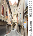 Streets of Carcassonne, France 93138992