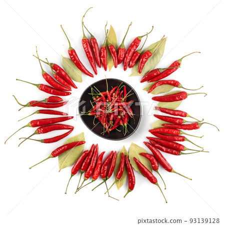 Hot Chili Peppers Isolated Hot Chili Peppers Isolated 93139128