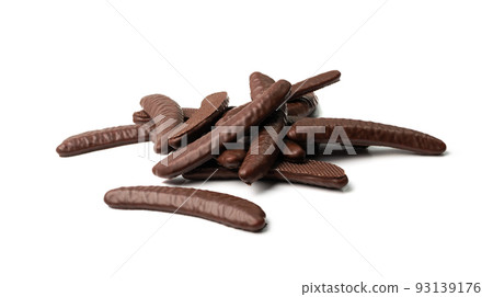 Chocolate Banana Isolated Chocolate Banana Isolated 93139176