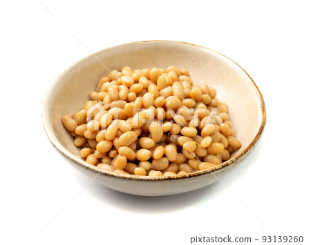 White Kidney Beans Isolated White Kidney Beans Isolated 93139260