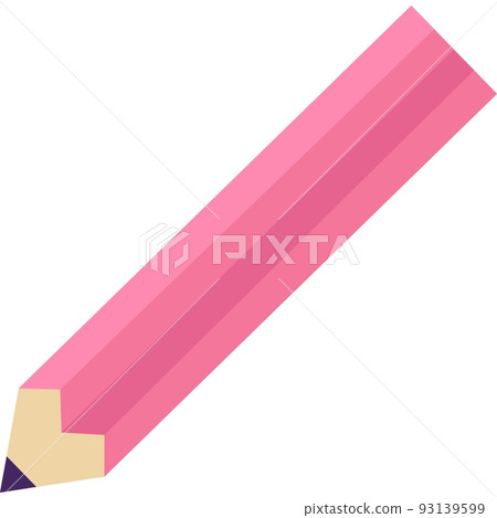 Pencil vector school pen icon simple design 93139599