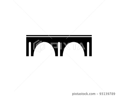 Bridge, construction icon. Vector illustration. Bridge, construction icon. Vector illustration. 93139789