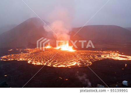Meradalir Eruption of Fagradalsfjall Volcano in Iceland 2022 93139991