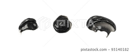 Black Cream Isolated 93140182