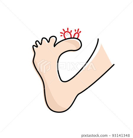 Plantar Wart Icon Plantar Wart Icon 93141348