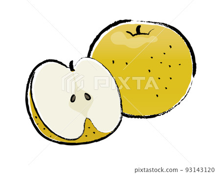 梨_毛筆書寫 梨_毛筆書寫 93143120