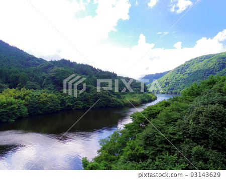 Yabakei Dam (Nakatsu City, Oita Prefecture) 93143629