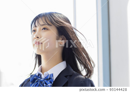 穿制服的女學生高中初中 93144428