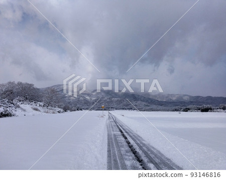 雪中的路 雪中的路 93146816