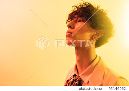 Young man fashion beauty 93146962