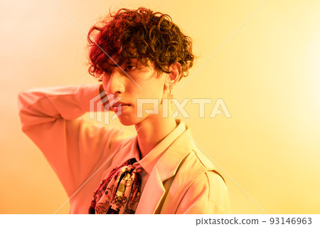 Young man fashion beauty 93146963