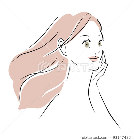 美麗的長發女人 美麗的長發女人 93147483