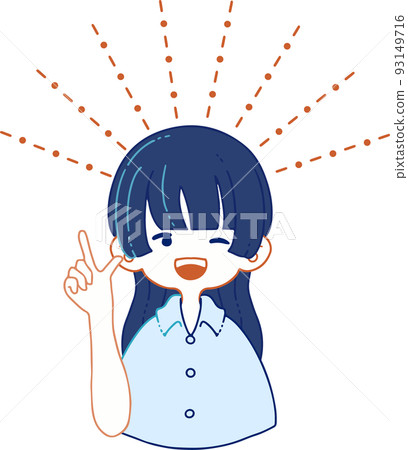提出積極建議的人_wink_bright_illustration 93149716