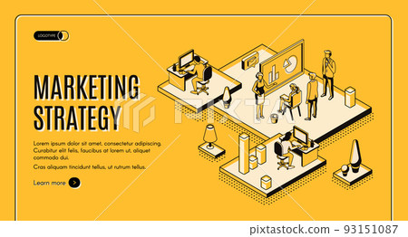 Marketing strategy, financial analytic company Marketing strategy, financial analytic company 93151087