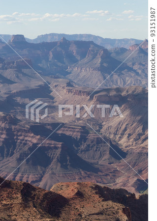 Desert Rocky Mountain American Landscape. Grand Canyon National Park Desert Rocky Mountain American Landscape. Grand Canyon National Park 93151987