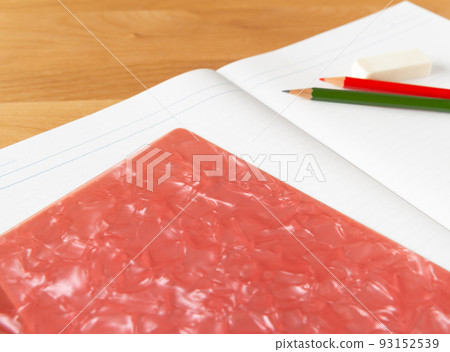 Writing utensil celluloid underlay and notebook celluloid Showa retro Writing utensil celluloid underlay and notebook celluloid Showa retro 93152539