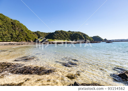 熊本縣天草市牛深町的Mogushi海灘 93154562