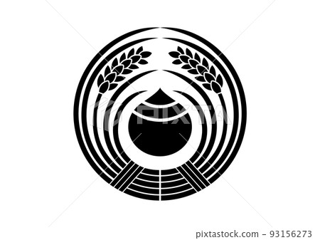 稻田上的寶州家徽 93156273