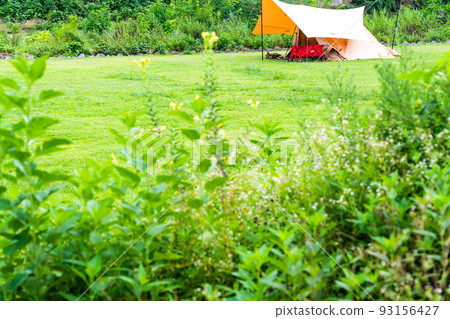 Summer tent day camp Obon holiday leisure Summer tent day camp Obon holiday leisure 93156427