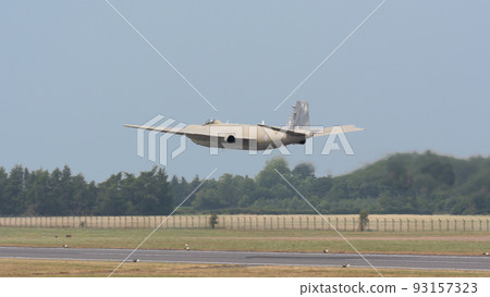 Royal Air Force Canberra PR9 high altitude reconnaissance aircraft taking off Royal Air Force Canberra PR9 high altitude reconnaissance aircraft taking off 93157323