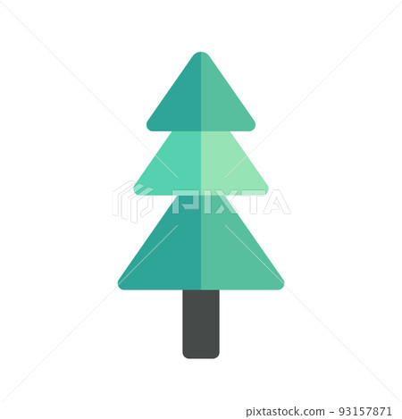 針葉樹平面圖 1(圓角) 針葉樹平面圖 1(圓角) 93157871