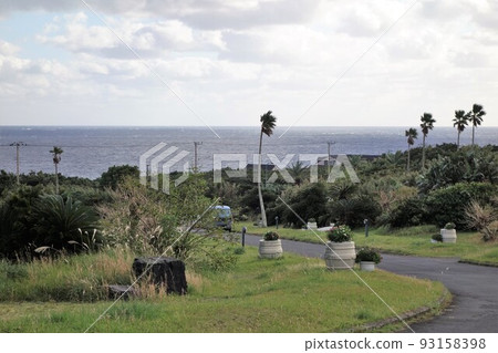 從八丈山腳下的酒店眺望太平洋 93158398