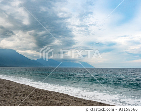 Chishingtan Beach landscape in Hualien,Taiwan. 93158566