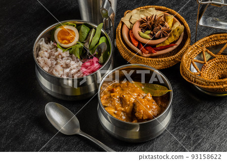 Spicy chicken curry Spicy chicken curry 93158622