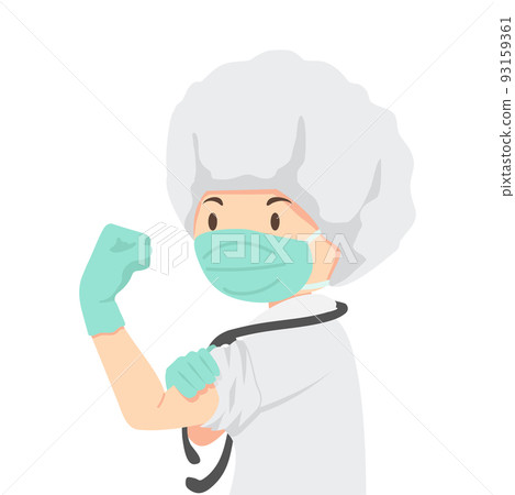 woman doctor medical care vector woman doctor medical care vector 93159361