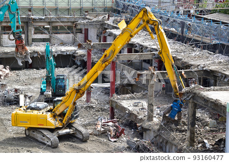 建築拆遷施工現場 建築拆遷施工現場 93160477