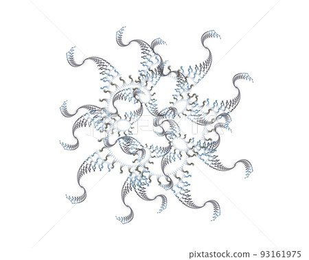 Maya ornaments and stylized fractal patterns. Maya ornaments and stylized fractal patterns. 93161975