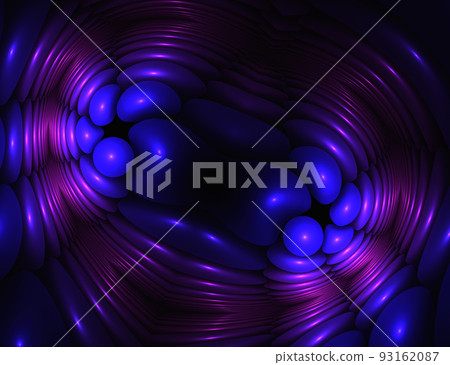 Imitation of a heart. Abstract fractal background. Imitation of a heart. Abstract fractal background. 93162087
