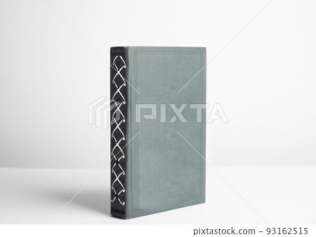 Hardcover book on white background. Space for design Hardcover book on white background. Space for design 93162515
