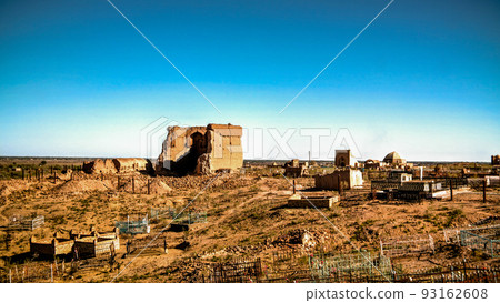 Ruin of Erejep Khalifa mosque aka Clock of world, Mizdakhan, Kho Ruin of Erejep Khalifa mosque aka Clock of world, Mizdakhan, Kho 93162608