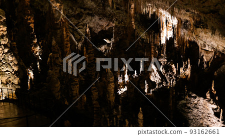 Interior of Postojna cave aka Postojnska jama, Slovenia 93162661