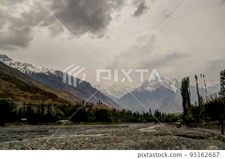 Gilgit River near Shandur pass, Pakistan 93162687