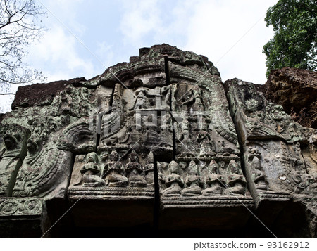 Architecture of ancient temple complex Angkor, Siem Reap Architecture of ancient temple complex Angkor, Siem Reap 93162912