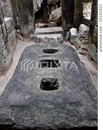 Architecture of ancient temple complex Angkor, Siem Reap 93162923