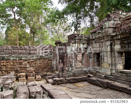 Architecture of ancient temple complex Angkor, Siem Reap 93162963