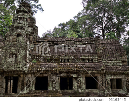 Architecture of ancient temple complex Angkor, Siem Reap 93163445