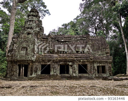Architecture of ancient temple complex Angkor, Siem Reap 93163446