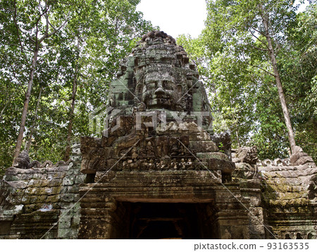 Architecture of ancient temple complex Angkor, Siem Reap 93163535