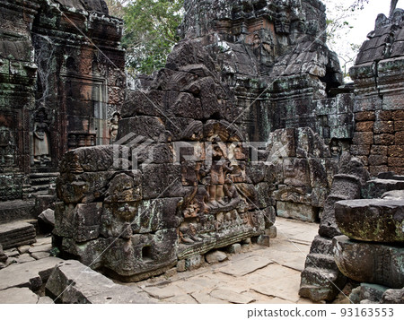 Architecture of ancient temple complex Angkor, Siem Reap Architecture of ancient temple complex Angkor, Siem Reap 93163553
