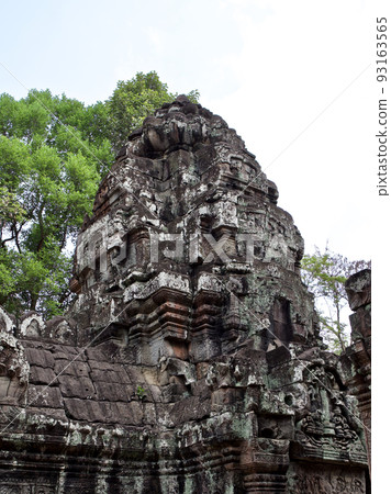 Architecture of ancient temple complex Angkor, Siem Reap 93163565