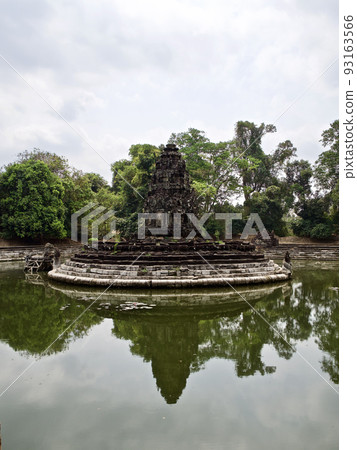 Architecture of ancient temple complex Angkor, Siem Reap 93163566