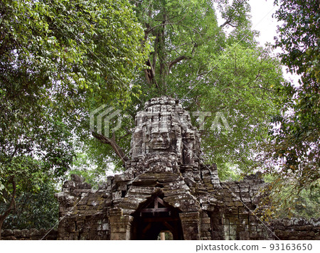 Architecture of ancient temple complex Angkor, Siem Reap Architecture of ancient temple complex Angkor, Siem Reap 93163650