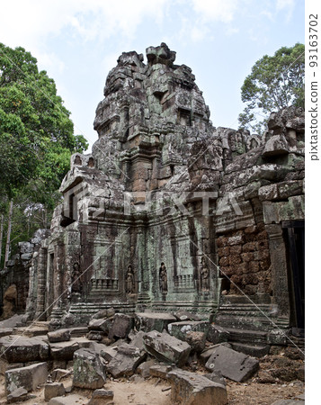 Architecture of ancient temple complex Angkor, Siem Reap 93163702