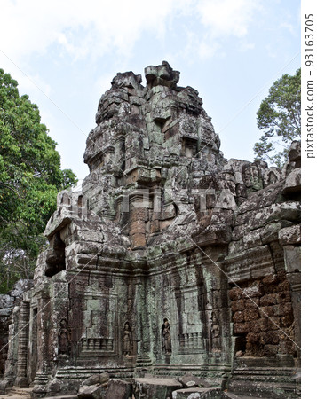 Architecture of ancient temple complex Angkor, Siem Reap 93163705