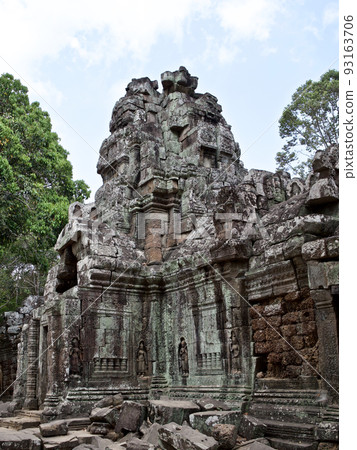 Architecture of ancient temple complex Angkor, Siem Reap 93163706