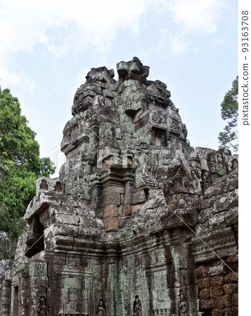 Architecture of ancient temple complex Angkor, Siem Reap 93163708